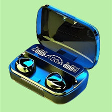 M10 TWS Wireless Earphone Touch Bluetooth Earplugs in The Ear Stereo Sport Headsets Noise Reduction Headphones with Digital Display Black